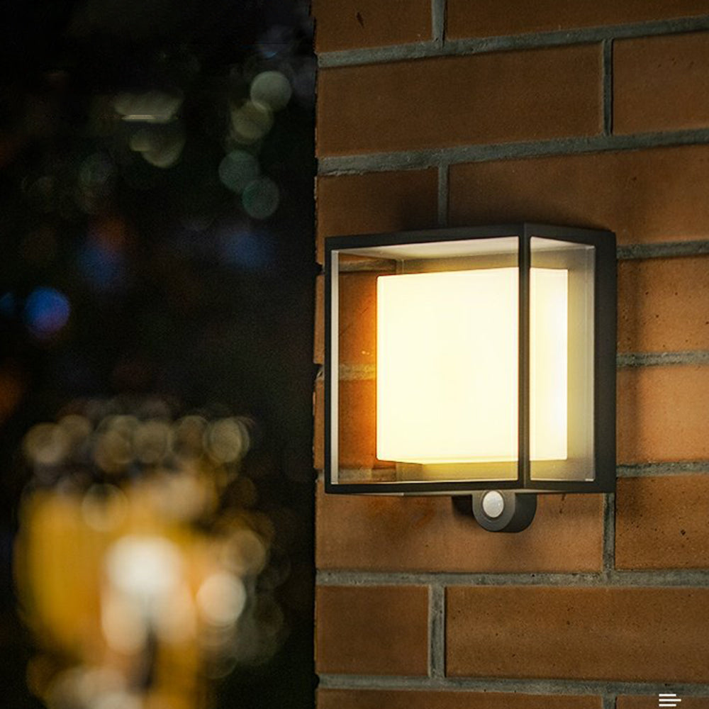 Moderne Solar Wandleuchte Außen | IP65 Wasserdicht LED Außenwandleuchte 2