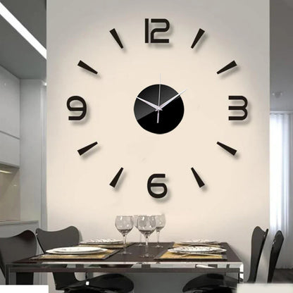 ImperialHour Große Wanduhr Schwarz mit Römischen Ziffern – Zeitloses Design für Ihr Zuhause-6