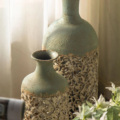 Floraleve | Floral gemusterte Vase