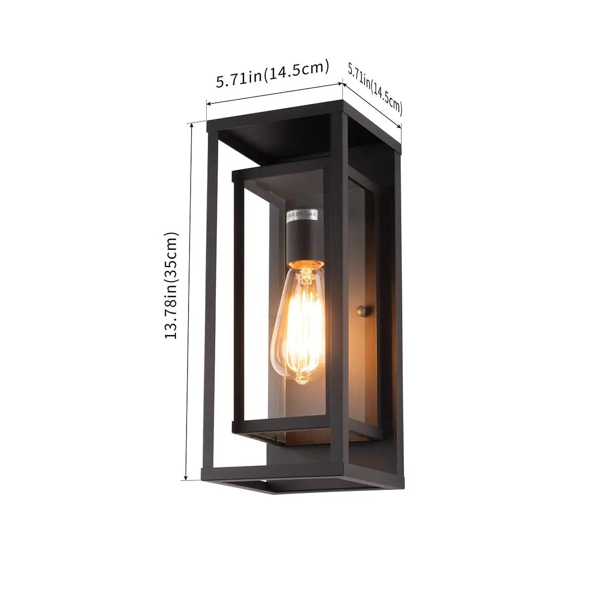 LuxaSconce | Glass wall light for outdoor use
