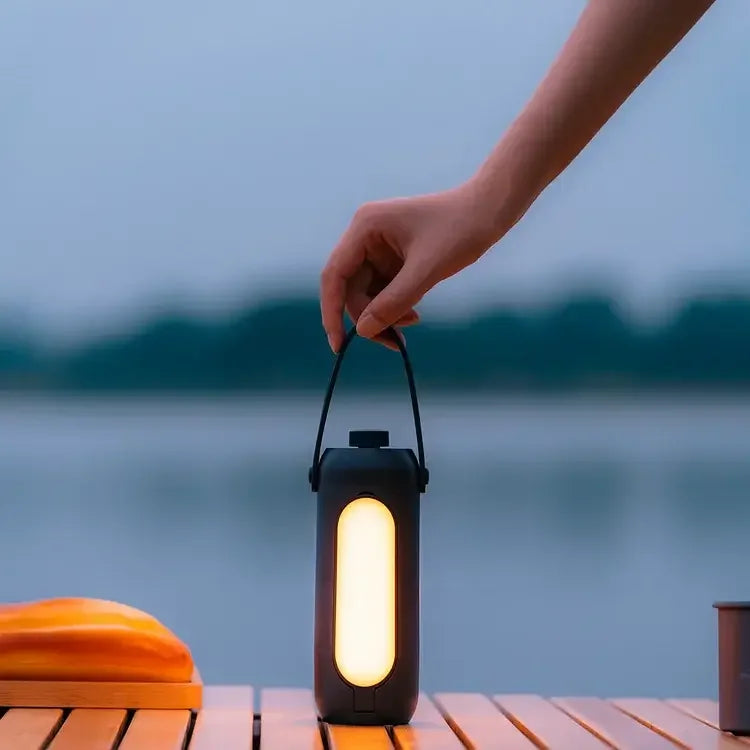 Tragbare Campinglaterne mit 180 Stunden Akkulaufzeit und SOS-Funktion | Faltbare LED-Leuchte für Outdoor-Aktivitäten-5