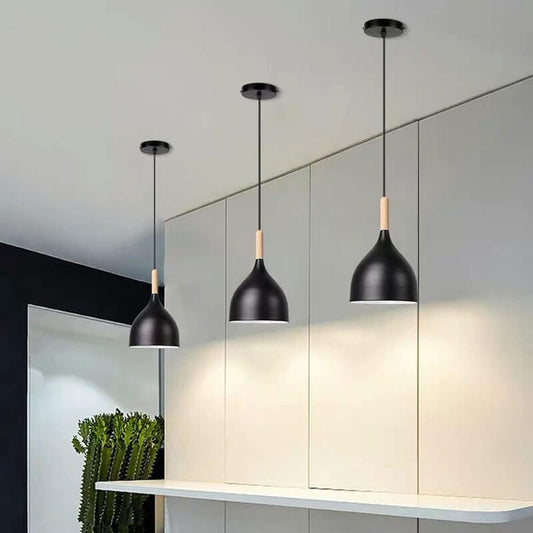 LumiSleek | Moderne LED-Pendelleuchte– Stilvolles Design, Aluminium, E27-Fassung