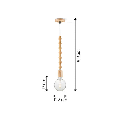 Hängelampe Dana - LED G180 Lampe - dimmbar E27 klar