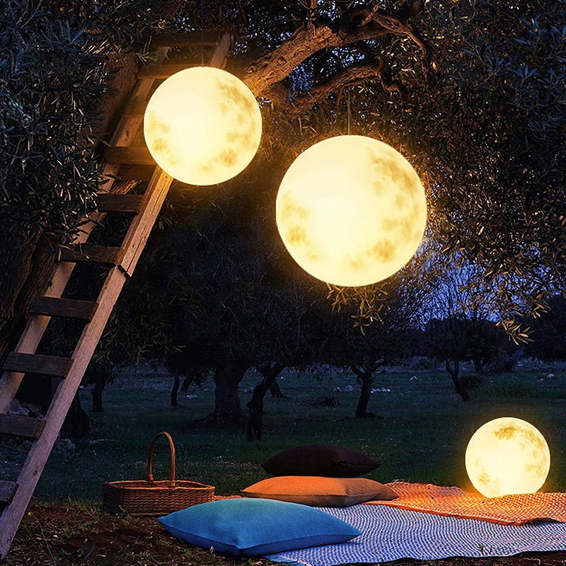 Moonlampe | Wetterfeste Gartenlampe mit LED Beleuchtung 6