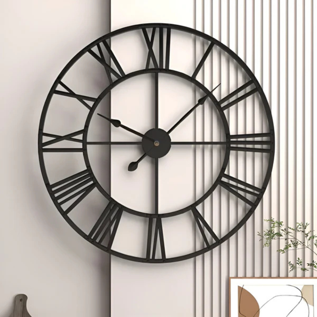 Framer | Große Moderne Wanduhr mit 3D-Design 3