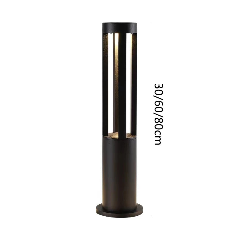 VillaRay | Moderne LED-Rasenlampe aus Aluminium