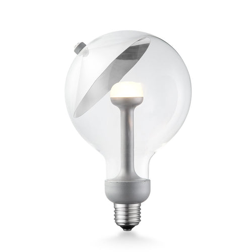 Dimmbare LED-Lampe Cone silber G120 E27 5W 400Lm