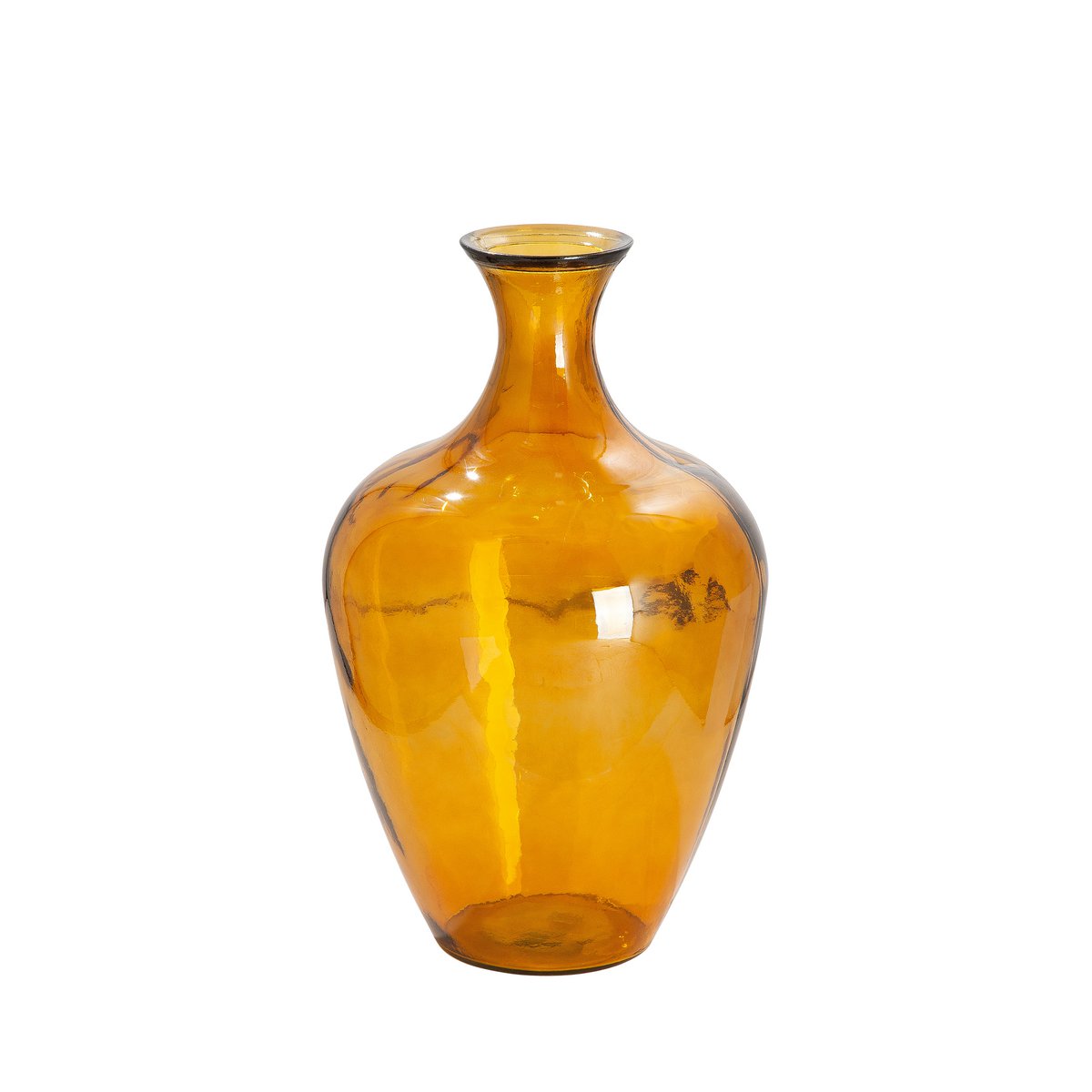 Glas Bodenvase "Arturo" amber