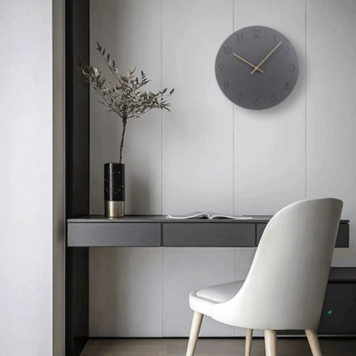 Große Wanduhr Holz Modern | Minimalistische Wandgestaltung 5