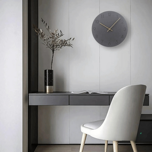 Große Wanduhr Holz Modern | Minimalistische Wandgestaltung 5