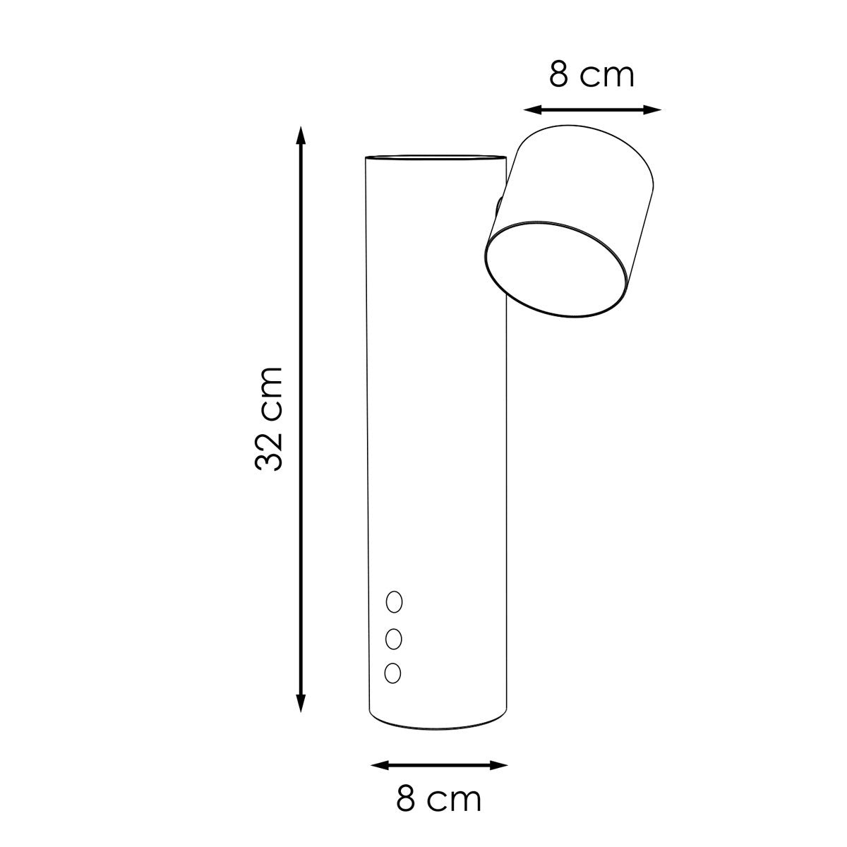 Lar LED-Schreibtischlampe 5W Schwarz - Lar verstellbar