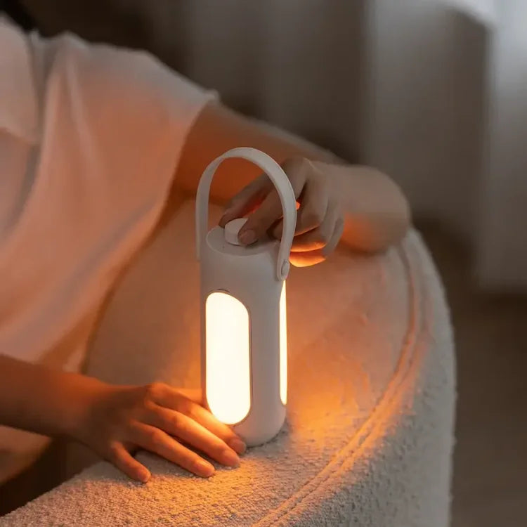 Tragbare Campinglaterne mit 180 Stunden Akkulaufzeit und SOS-Funktion | Faltbare LED-Leuchte für Outdoor-Aktivitäten-4