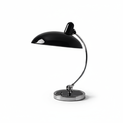 ScandiArc table lamp – Bauhaus-inspired iron lamp