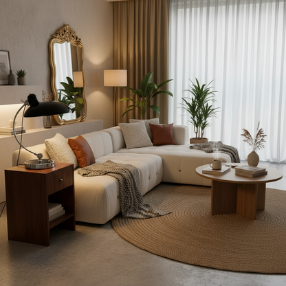 Lampa stołowa ScandiArc – lampa żelazna inspirowana stylem Bauhaus