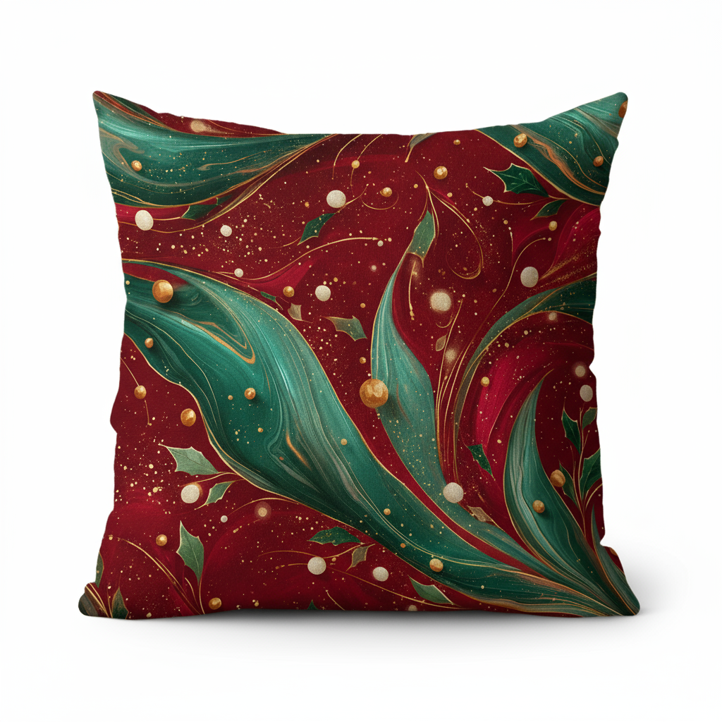 Festliche Weihnachtskissenbezüge 40x40 | Dekokissen Hüllen