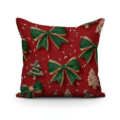 Festliche Weihnachtskissenbezüge 40x40 | Dekokissen Hüllen