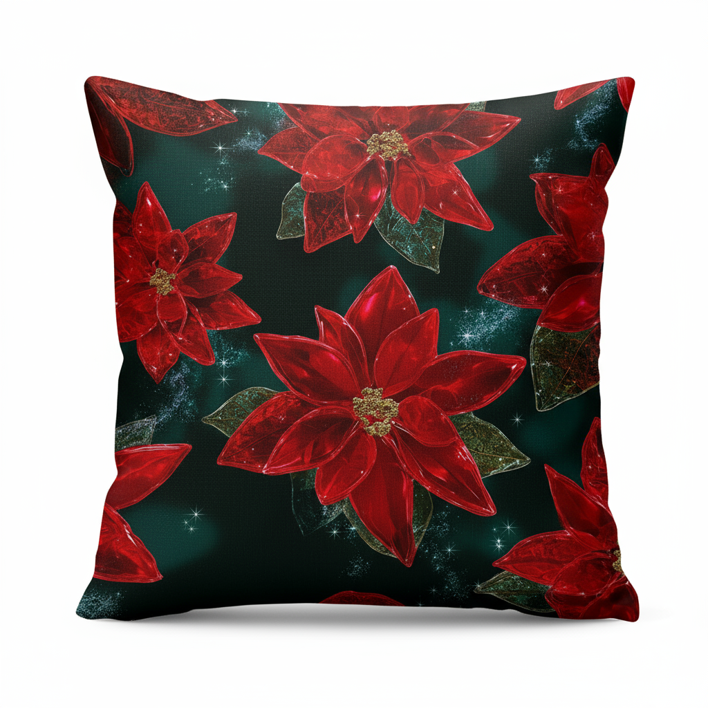 Festliche Weihnachtskissenbezüge 40x40 | Dekokissen Hüllen