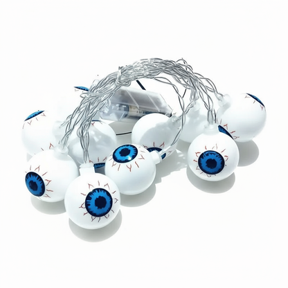 Augen Lichterkette | Halloween Dekoration
