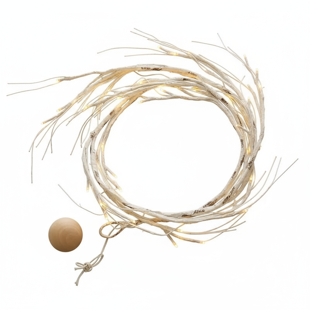 LED Zweig Girlande | Dekoration für Halloween und Weihnachten