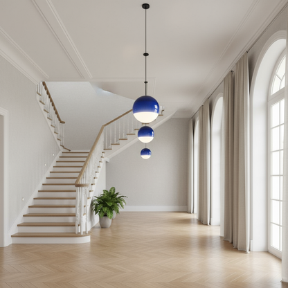 Gradient Pendelleuchte Schwarz | Moderne Esszimmerlampe