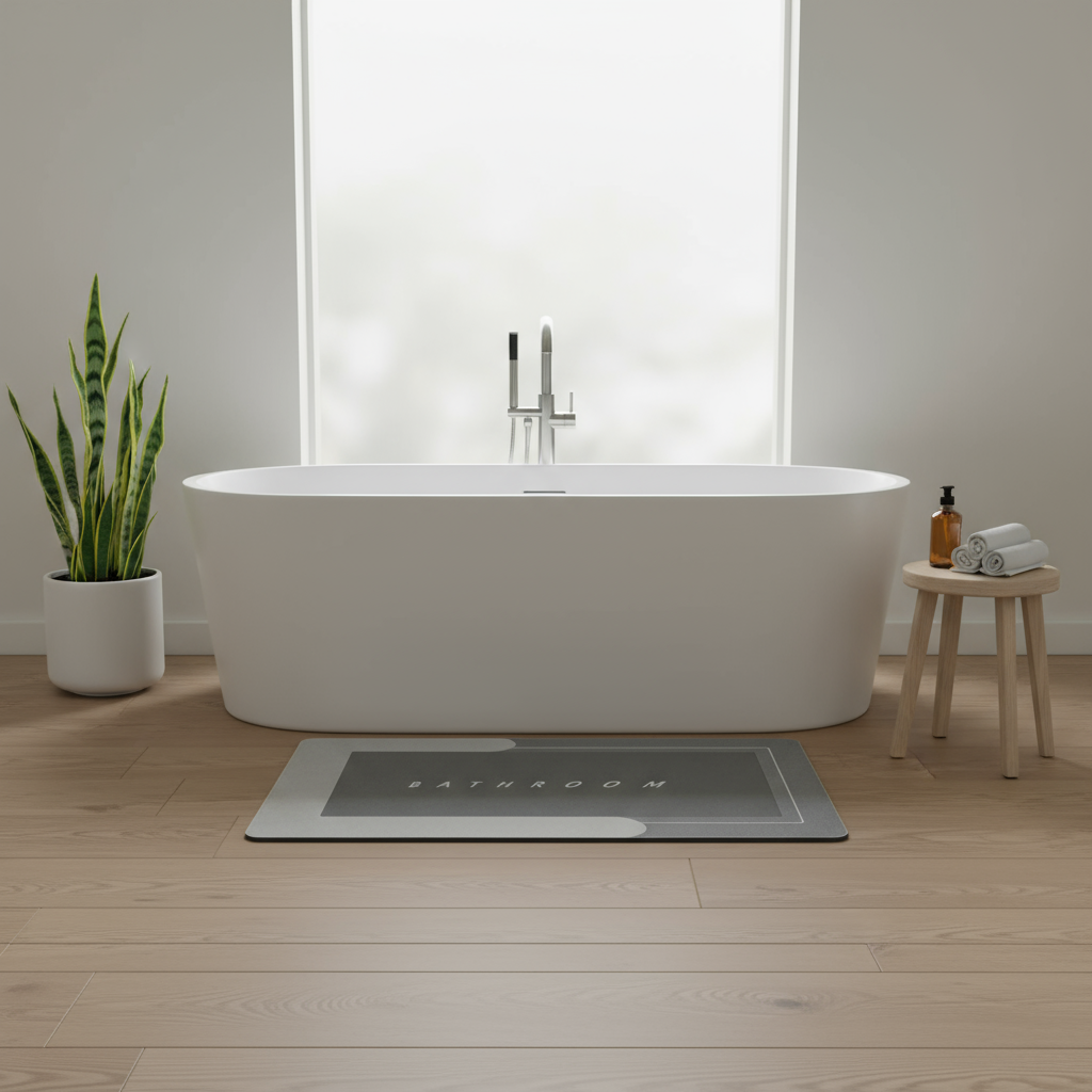 Tappetino da bagno antiscivolo | Tappeto da bagno assorbente