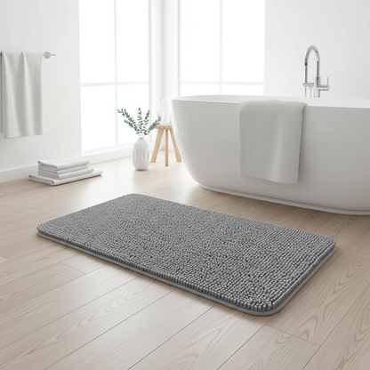Zachte badmat | Badkamervloerkleed antislip sneldrogend