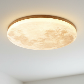 Moon Round | Minimalistische LED-plafondlamp