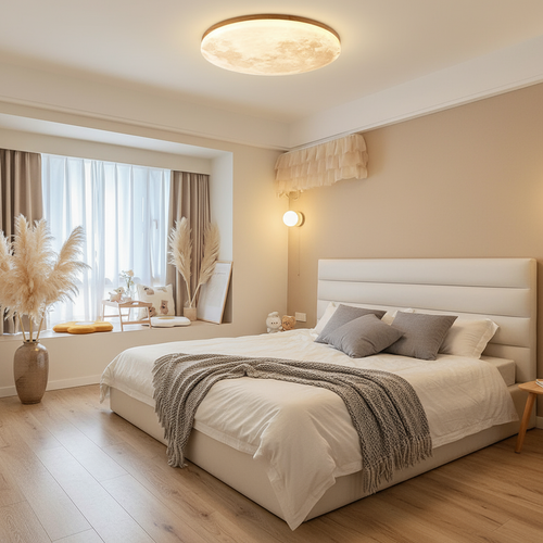 Moon Round | Minimalistische LED-plafondlamp