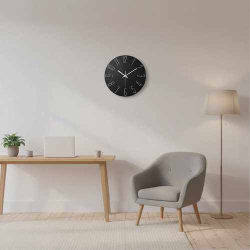 Elegant | Modern wall clock for the living room 30 cm