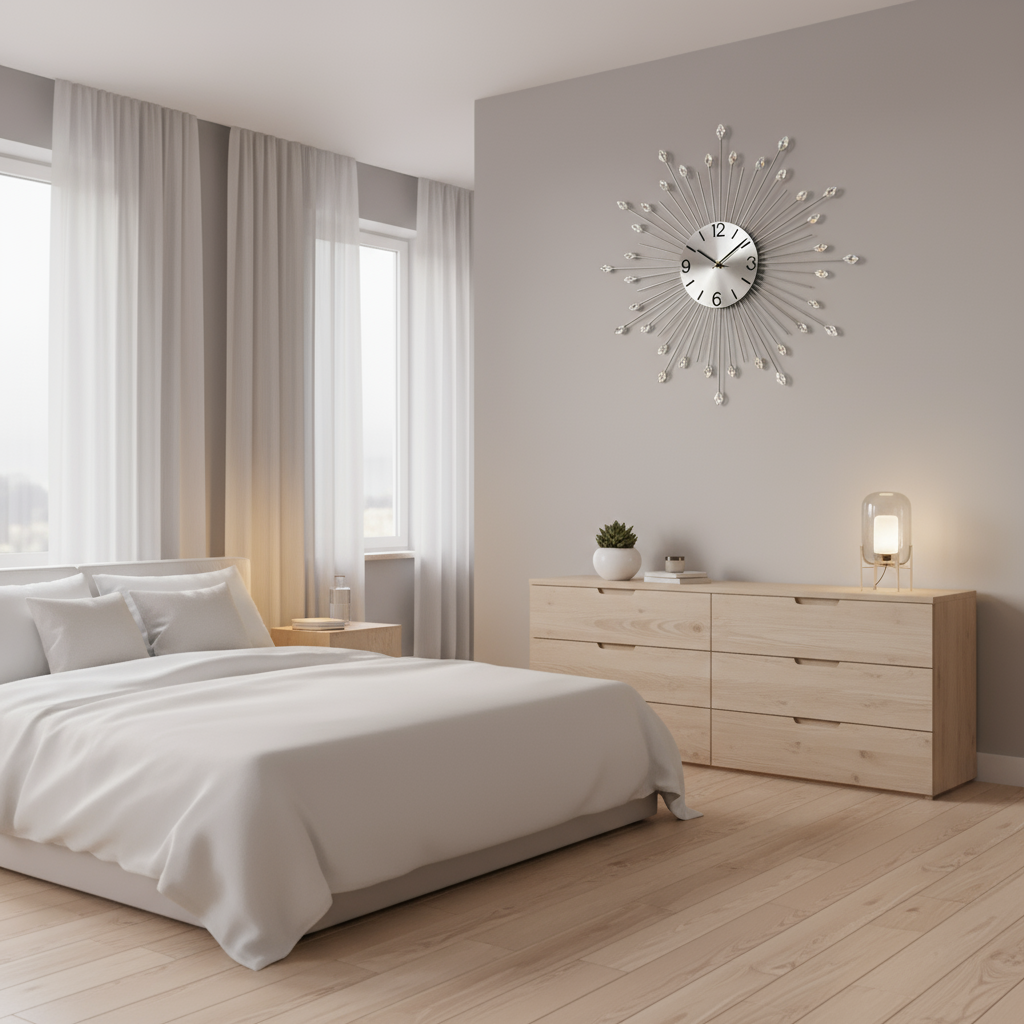 Minoris | Modern Wall Clock With Elegant Design 36 cm