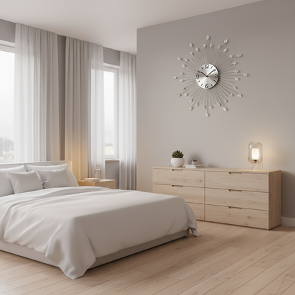 Minoris | Modern Wall Clock With Elegant Design 36 cm