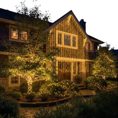 LED Lichterkette mit Fernbedienung | USB Vorhanglichter