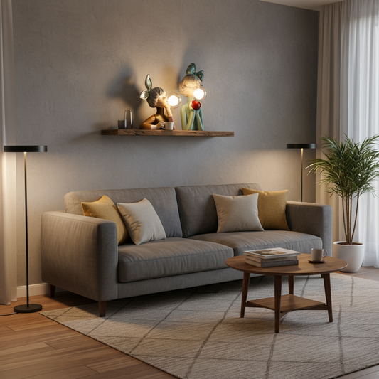 Artisan Sisters tafellamp | handgemaakte nachtlamp