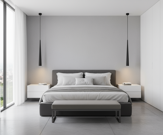 Moderne LED-pendellamp – dimbare aluminium kegel
