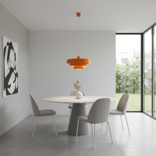 Meerlaagse hanglamp groen 21 cm metaal