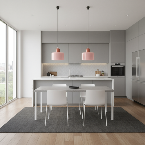 Bauhaus Creative | glazen hanglamp voor eetkamer