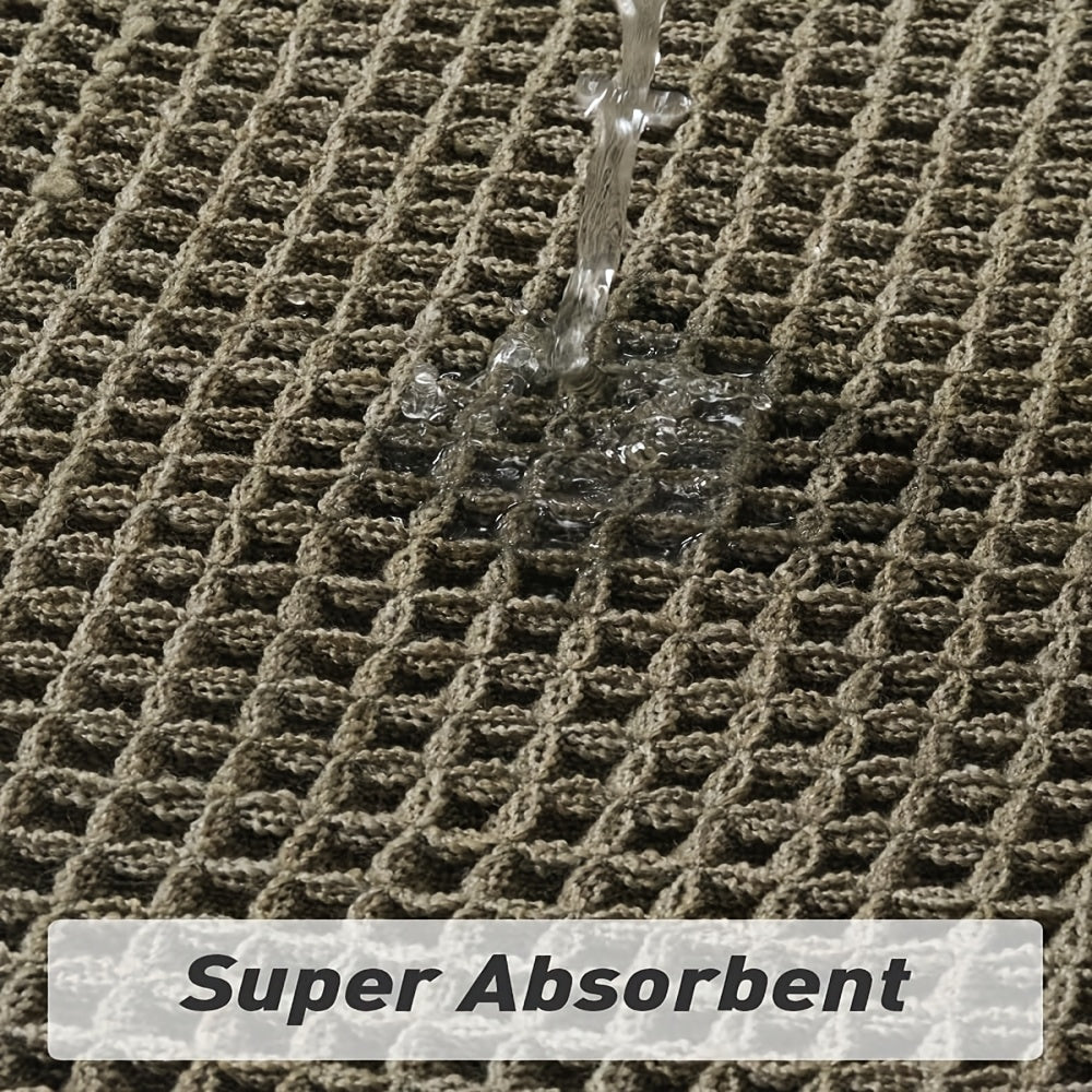 AbsorbEase | Ultra-absorbierende Badematte mit Fransen 2