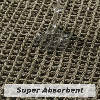 AbsorbEase | Ultra-absorbierende Badematte mit Fransen 2