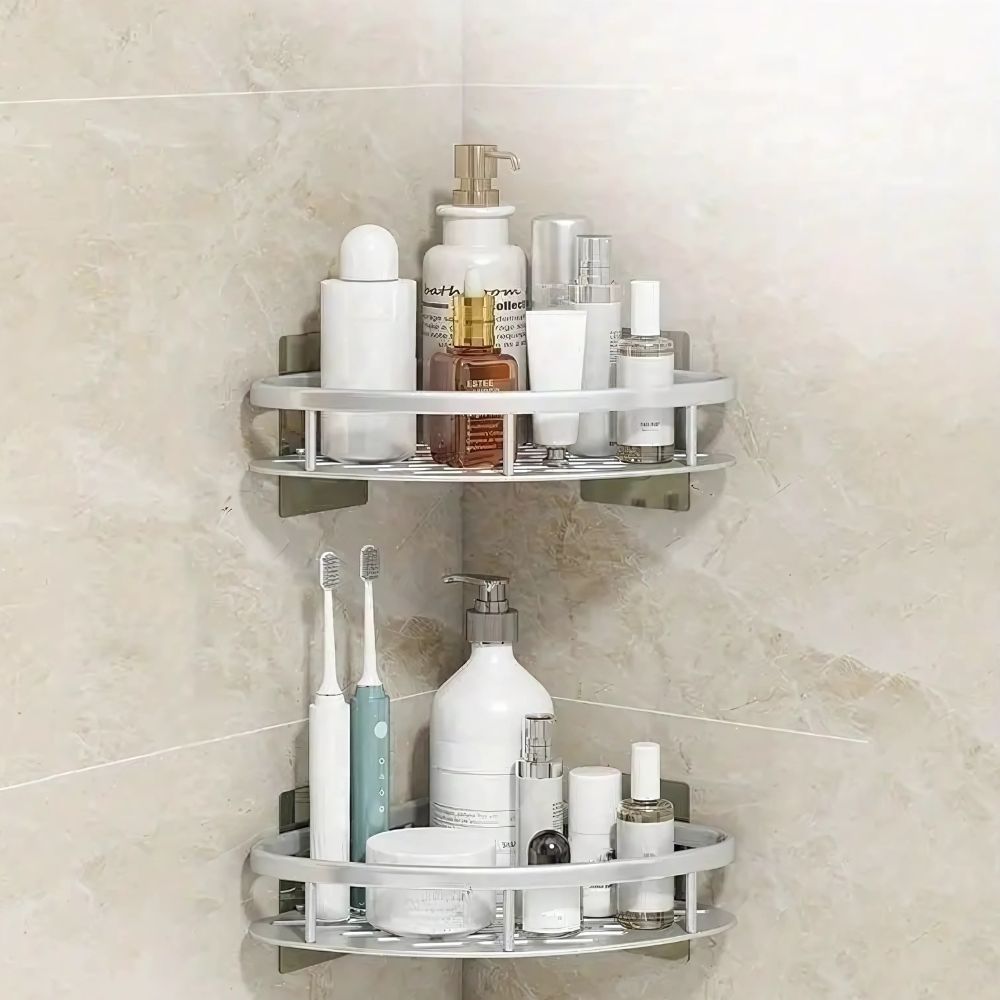 Aluminium Dusche Regal | Selbstklebend, Rostfrei, Modern 6