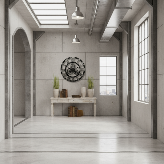GearSphere wandklok in tandwielontwerp