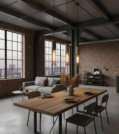 Betono_A | Industriële LED-hanglamp