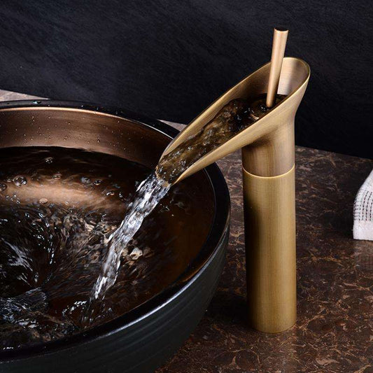 Antiker Wasserfall | Badezimmer Waschbecken Wasserhahn 1