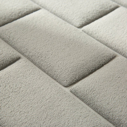 Antirutsch-Badmatte Beige Ziegelmuster | Bade Matten 3