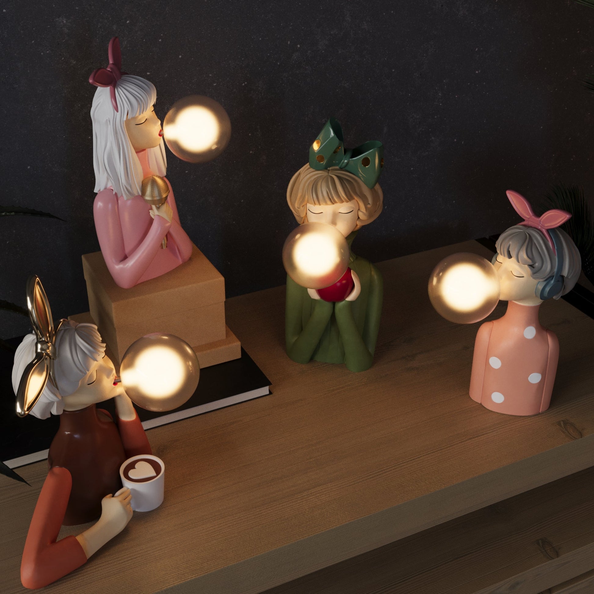 Artisan Sisters Tischleuchte | Handgefertigte Nachttischlampe 7