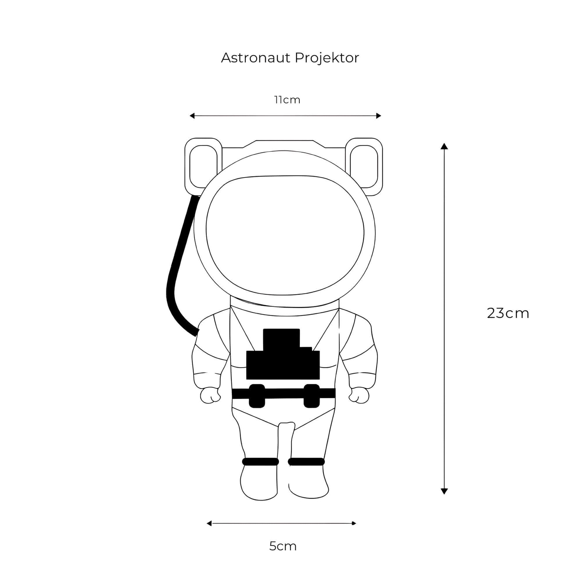 Astronauten-Sternenprojektor | Kreative Lichtquelle 4