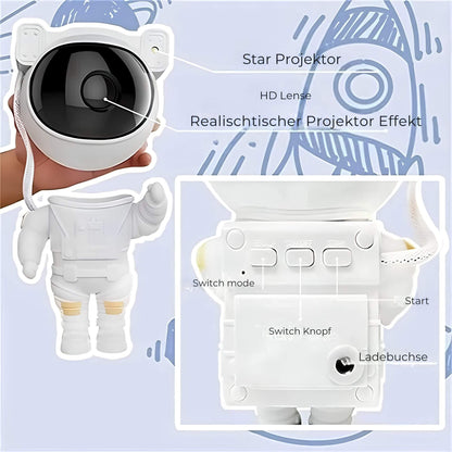 Astronauten-Sternenprojektor | Kreative Lichtquelle 7