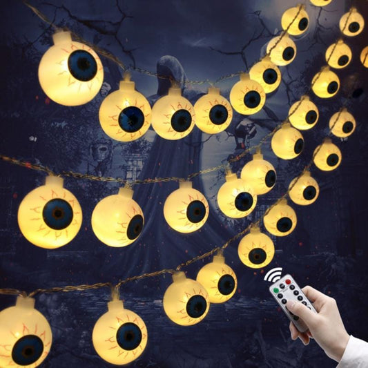 Augapfel LED-Lichtkabel | Halloween Dekoration