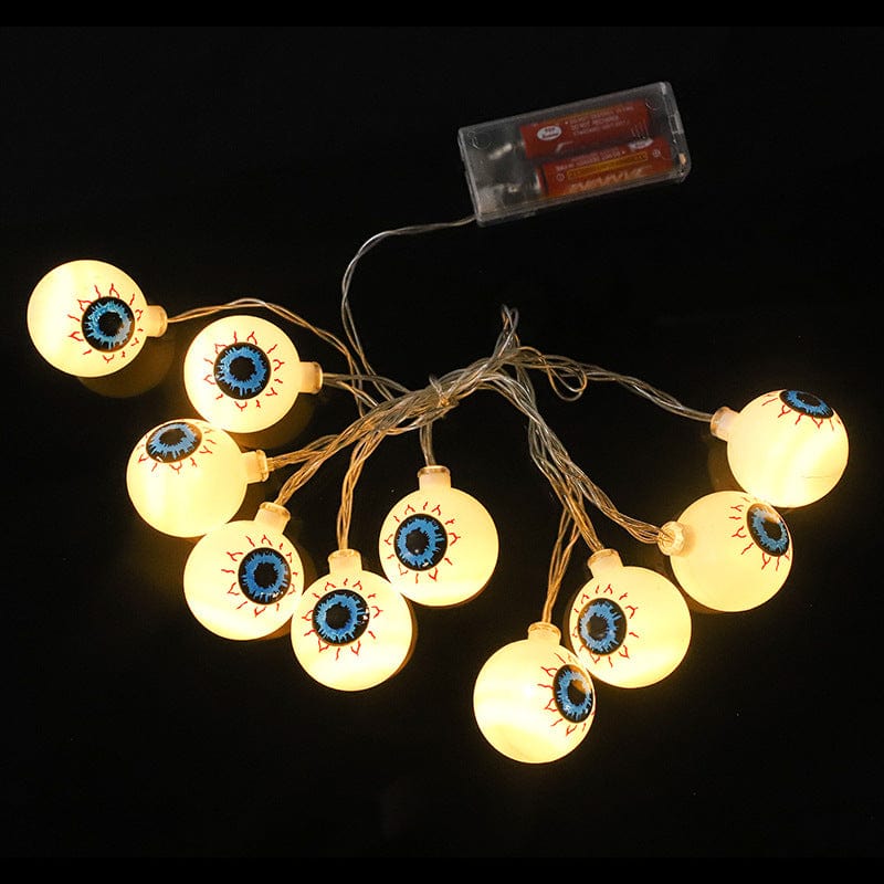 Augapfel LED-Lichtkabel | Halloween Dekoration