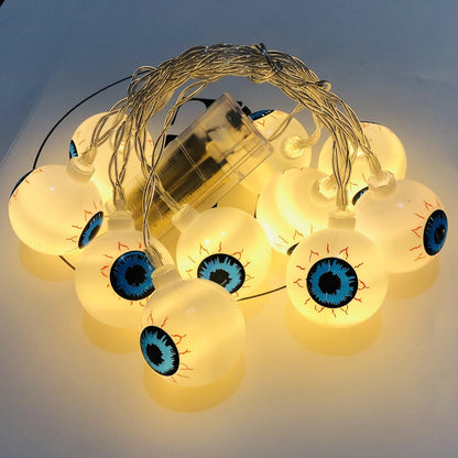 Augapfel LED-Lichtkabel | Halloween Dekoration