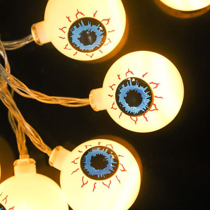 Augapfel LED-Lichtkabel | Halloween Dekoration